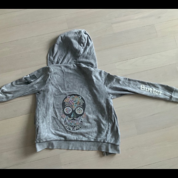 Light Grey Butter Zip-up - Picture 1 of 2